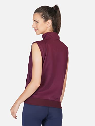 Image of UZARUS Women's Half Sleeves Cotton Fleece Premium Jacket