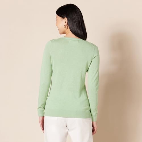Image of Amazon Essentials Women's Long-Sleeve Lightweight Crewneck Sweater (Available in Plus Size)
