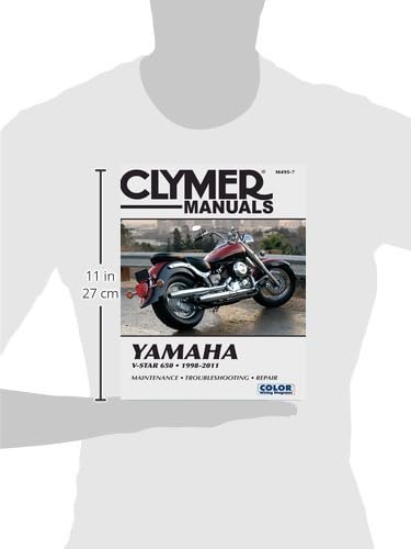 Amazon.com: Yamaha V-Star 650 手動摩托車(1998-2011) 維修手冊