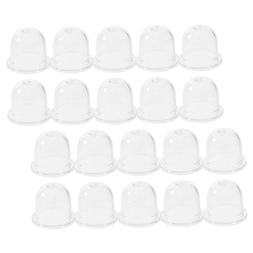 FUTUREORYY 20 Piezas de Aceite Transparentes para Cortacésped Prácticos y Duraderos Accesorios para Desbrozadora y Sopladora Fáciles de Instalar y Reutilizables