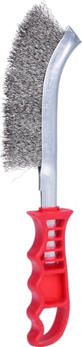 KS Tools 201.2301 Allzweck-Edelstahl-Drahtbürste, 250 mm, one size