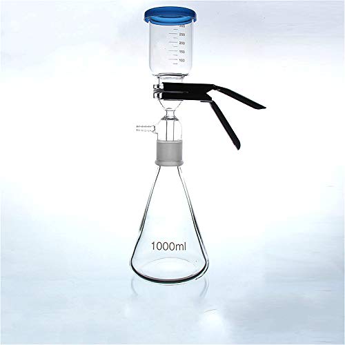 Dispositivo de Filtro de Filtro de Vidrio de Vidrio de Vidrio de Vidrio de 1pc de Vidrio con la Taza del Filtro y la Botella de recepción 1000 ml