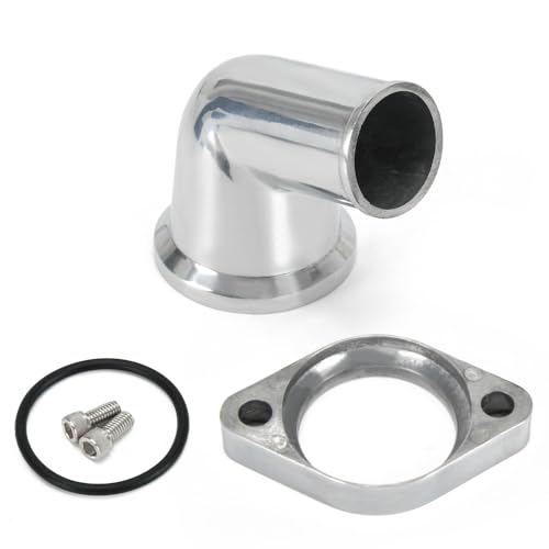 PTNHZ 15 Swivel Water Neck Thermostat Housing Compatible with SBC and BBC Smanll & Big Block Chevy 265 283 305 307 327 350 383 400 396 402 427 454 472 502 348 409 Engines