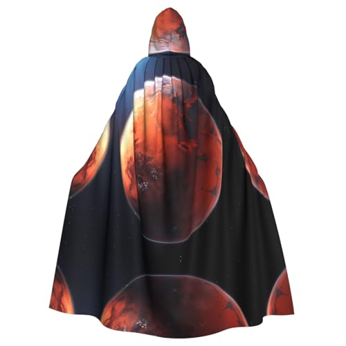 Veste à capuche Mars Planet Picture vêtement unisexe adulte