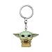 Produktbild Funko Pop! Keychain: Star Wars: The Mandalorian - Raspberry - Grogu (The Child, Baby Yoda) mit Cup - Neuartiger Schlüsselanhänger - Vinyl-Minifigur Zum Sammeln - Strumpffüller - Geschenkidee