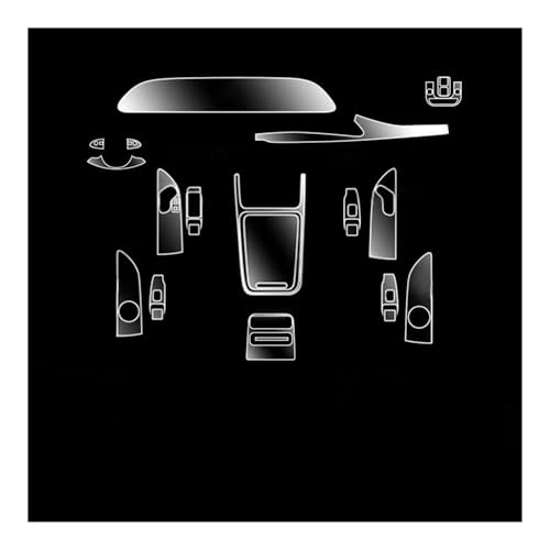 Protecteur d'écran navigation Exeed RX 2023-2024 autocollant anti-rayures console centrale
