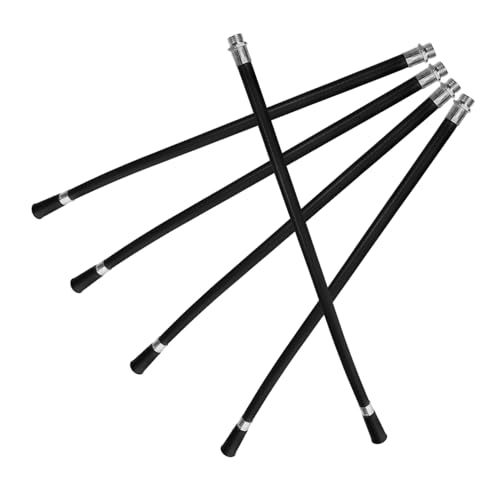 FONDOTIN 5pcs Fire Extinguisher Hose Replacement with Plastic Nozzle Flexible Spray Tube for Dry Chemical Extinguishers Compact Design for Home and Workplace Safety