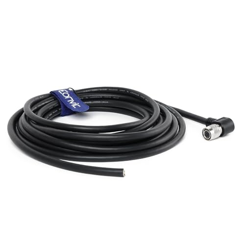Evite fallos de señal en cámaras Dalsa con este cable blindado Hirose de 12 pines