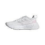 adidas Damen Questar Running Shoe, Cloud White/Matte Silver/Almost Pink, 39 1/3 EU