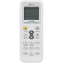 AULCMEET Universal Air Condtioner Remote Control Replacement Compatible with York Trane WFI Mcquary Carrier Air Conditioner A/C Remote Control