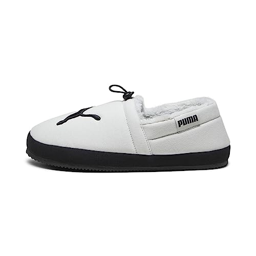 PUMA PUMA Tuff Mocc Cat Slippers, Ash Gray Black, 5.5 AU