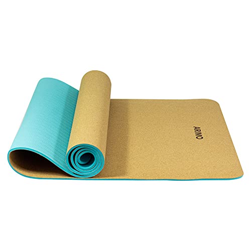 ARIMO Tapete Yoga Mat Antiderrapante TPE Ecológico Biodegradável Todos Os Tipos de Yoga/Pilates 181