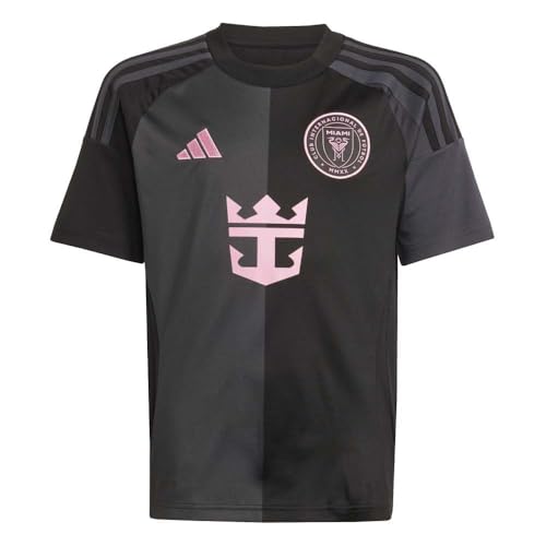 adidas 2025-26 Inter Miami Youth Messi #10 Stadium Away...