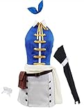 Nsoking Anime Cosplay Costume Lucy Heartfilia Top Skirt Bag Party Uniform Halloween Outfit (Blue, XXX-Large)