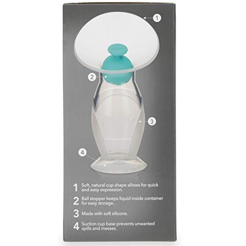 Extractor de leche de silicona portátil Nuby Comfort miniatura 5