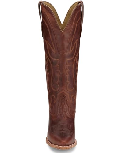 Tony Lama Women's Derby Jess Tall Western Boots - Snip Toe4
