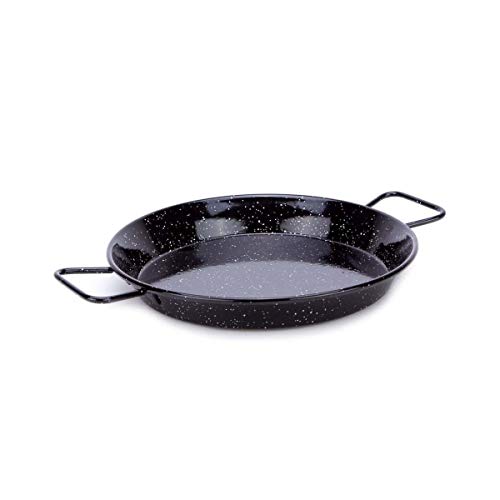 Paellera 034Cm 06 Raciones H.esmal Valenciana La Ideal En Oferta Garcima - Paellera Valenciana Esmaltada 6 Personas/ 34 Cm