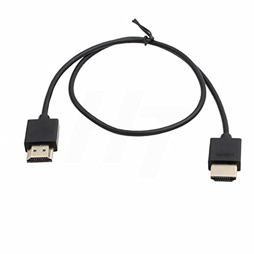 Image of Super Thin Soft HDMI to HDMI 2.0 4K Cable for ZCAM E2 Sony Canon Panasonic Blackmagic Camera ATOMOS Portkeys Monitor 1m