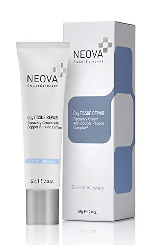 Neova Smartskincare Cu3 Tissue Repair & Post Laser Cream 56G, 2 Oz. | Clinical Repair Copper Peptide Cream | Improves & Accelerates Skin Healing & Reduces Irritation #TOP1