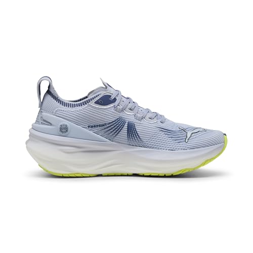 PUMA Femmes Foreverrun Nitro 2 Chaussure De Running avec Stabilisateurs Chaussures De Running Cool Weather-Yellow Alert - Bleu 40