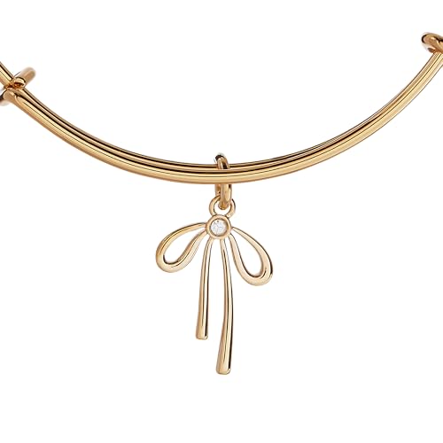 Alex and Ani Bow Charm Bangle2
