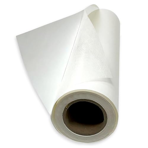 H.B.I. Sticky Wash Away – Water Soluble Stabilizer 15" x 5 YD, for Machine and Hand Embroidery, Quilting, Free Standing Lace, Bookmarks, etc.