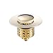TONUSA yaoqijie 1Pcs Brass Silver/Gold Pop-Up Bounce Core Basin Drain Filter Hair Catcher Deodorant Bath Tub Stopper Kitchen Bathroom Tools Lasting (Color : Gold)