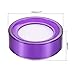 MECCANIXITY Finger Wet Sponge Finger Damper 2.7 Inch Dia for Bank Counting Papers Bills Documents Purple, Pack of 3