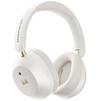 Monster Persona 6th ANC Active Noise Cancelling Headphones, Bluetooth Headphones Over Ear with HiFi Stereo Audio, 60H Playtime, 3 EQ Modes, Bluetooth 6.0, Wireless Headphones for Travel Work, White