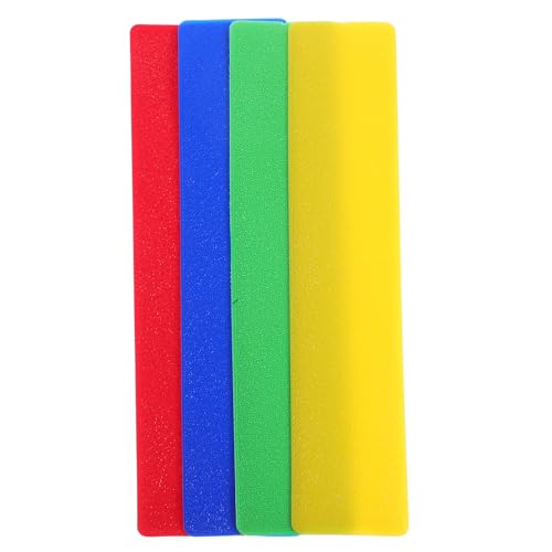 4 Pegatinas de PVC para marcar líneas de canchas deportivas de interior