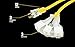 Southwire Outdoor Extension Cord - Power Light Indicator Cable for Heavy Duty Tools - SJTW - 12 Gauge - Water Resistant - High Visibility - Yellow - 50 Foot