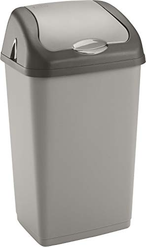 Sterling Ventures 18 Litres Premium Plastic Swing Bin for Home and Kitchen Rubbish Waste (Talpa)