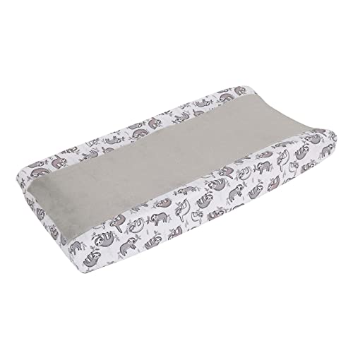 Matelas à langer super doux et respirant à motif floral pour bébé garçon et fille