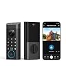 eufy Security Video Smart Lock E330, 3-in-1 Camera+Doorbell+Fingerprint Keyless Entry Door Lock, Smart Built-in Wi-Fi Deadbolt for Front Door, Auto Lock, App Remote Control, Easy Installation