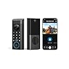 eufy Security Video Smart Lock E330, 3-in-1 Camera+Doorbell+Fingerprint Keyless Entry Door Lock, Smart Built-in Wi-Fi Deadbolt for Front Door, Auto Lock, App Remote Control, Easy Installation