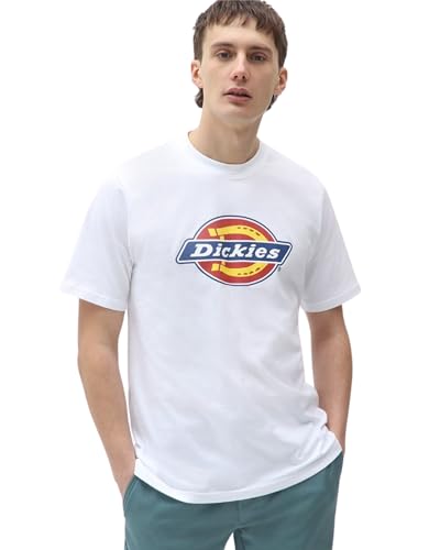 Dickies Icon Logo Tee, T-Shirt Uomo, Bianco, Xxl