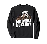 Graphique audacieux sur le thème du cyclisme pour les cyclistes qui repoussent les limites sur les sentiers et les terrains accidentés. Idéal pour les amateurs de VTT, de vélo de gravier et de sports de plein air qui aiment l'aventure, les promenades d'endurance et les conditions boueuses avec un véritable esprit sans boue, sans gloire.