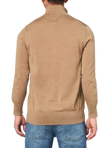 Brooks Brothers Men's Merino Wool Half-Zip Long Sleeve Sweater2