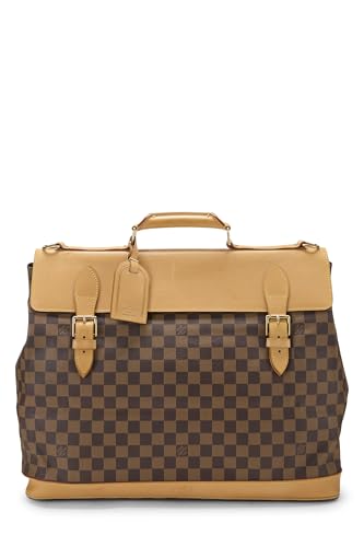 Louis Vuitton, Pre-loved Damier Ebene Canvas Clipper, Brown