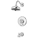 Pfister LG89-8MBC Marielle Tub & Shower Trim Kit 1.8 gpm Polished Chrome
