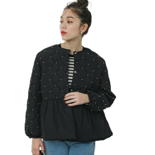 coca パールキルティングペプラムブルゾン ジャケット コートのサムネイル