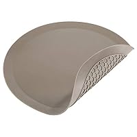 Prep Solutions by Progressive Microwave Multi-Mat, Non-Stick Heat Resistant, 12" Inch Diameter, Protect from Spill Overs, Dishwasher Safe, Splatter Guard, Drying Mat, Trivet, Jar Opener, Hot Pad,Grey