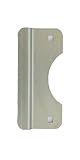 Latch Guard LG150Z Door Latch Protection Plate 2-5/8" x 6" for Out Swinging Doors with Cylindrical L