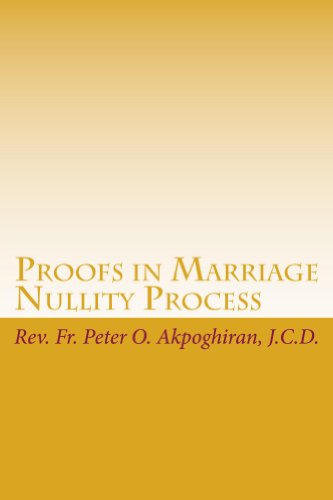 Proofs in Marriage Nullity Process