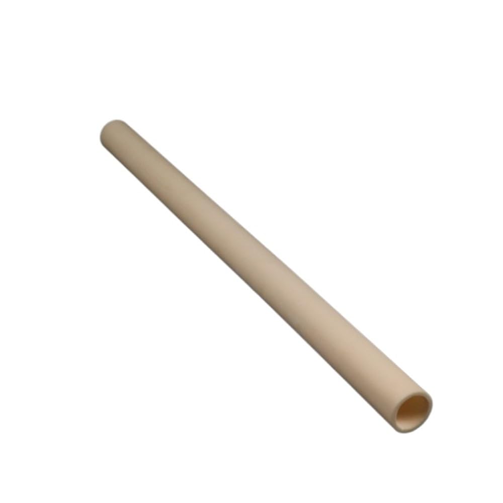 Tubo de cerámica de alúmina resistente a la abrasión de alto rendimiento: tubo de combustión hueco personalizable, 300 mm de longitud(20mmx30mm)