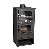Holzofen - Effizienter Kaminofen Holzofen, 10,6 kW Heizleistung