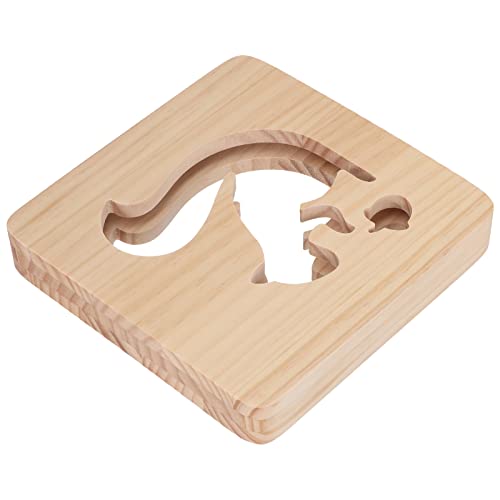 Lámpara de noche infantil con diseño de ardilla y luz LED cálida USB miniatura 7