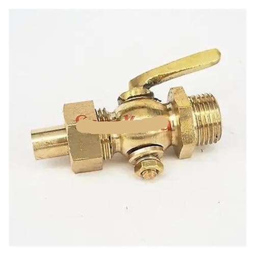 Robinet d'arrêt en laiton à souder par douille 3/4" pour circuit de carburant