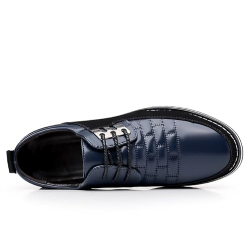 Men's Premium Casual Lace Up Walking Shoes Business Driving Oxford Shoes3