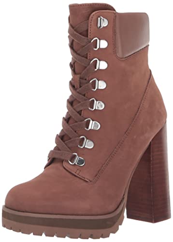 Steve Madden Women s Beso Ankle Boot, Brown Nubuck, 7.5